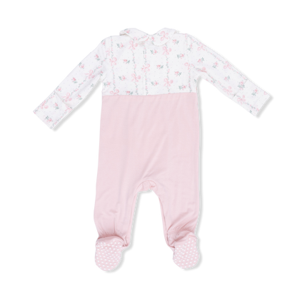 Bow Footie - Dainty Buds and Bows