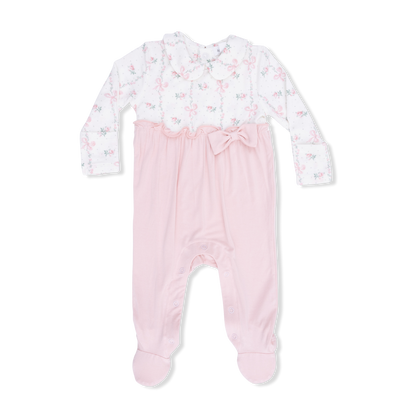 Bow Footie - Dainty Buds and Bows