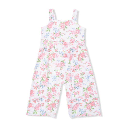 Wide Leg Jumpsuit - Cute Little Roses