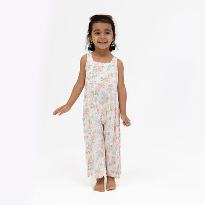 Wide Leg Jumpsuit - Cute Little Roses