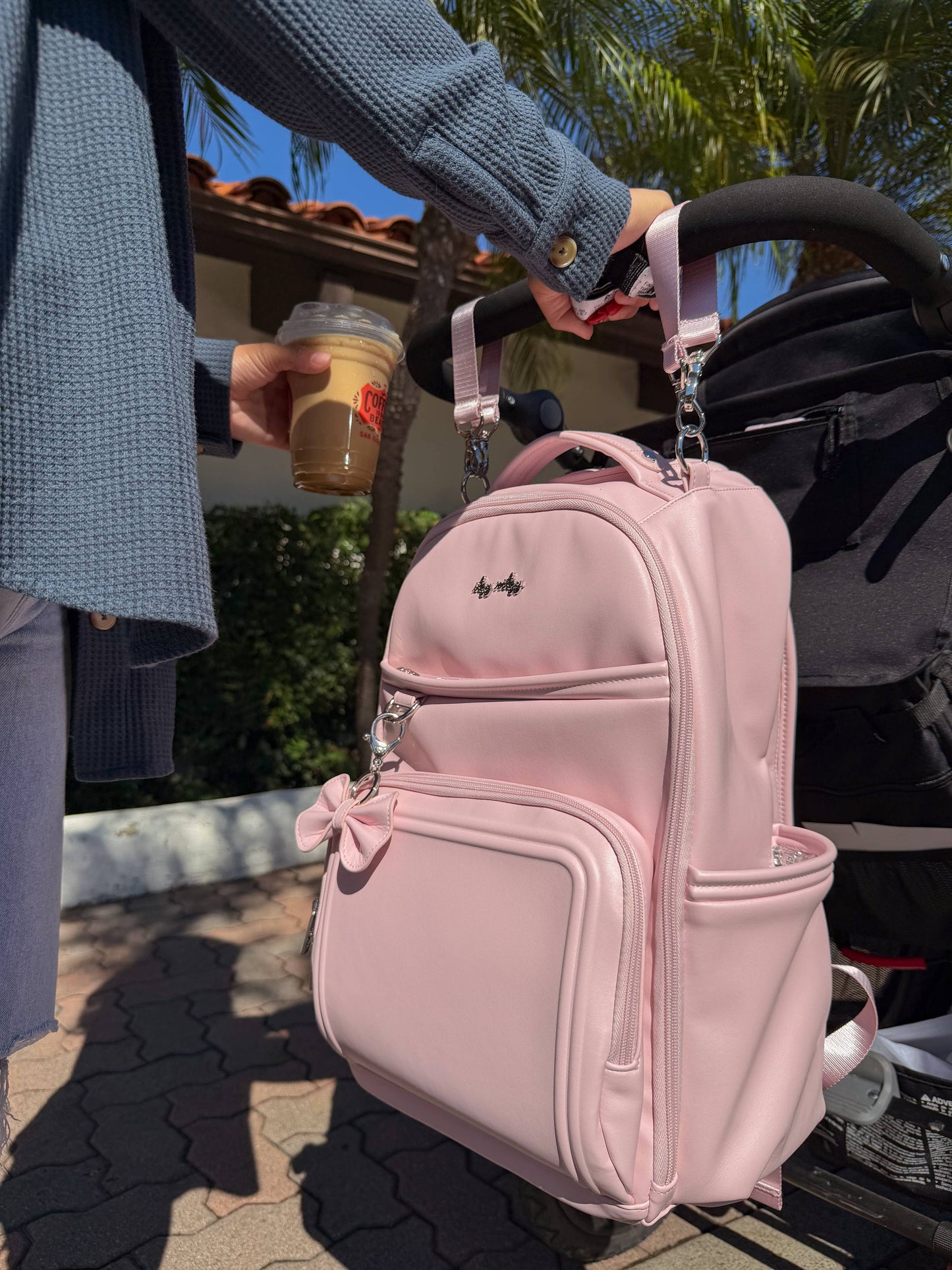 Ribbons & Roses Boss Plus™ Backpack Diaper Bag