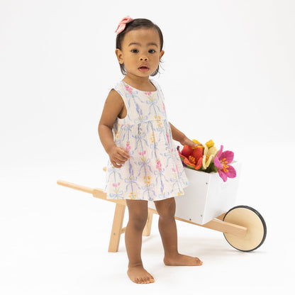 Ribbon Bouquets - Dress with Bow and Bloomer