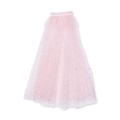 Velour Soft Pink - Tulle Play Cape