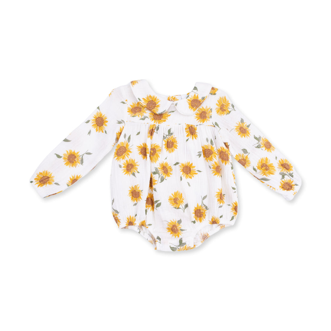 Baby Sunflower - Bubble with Peter Pan Collar