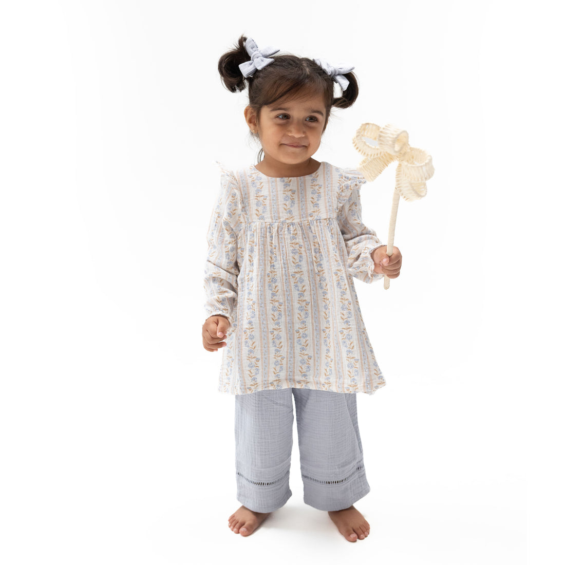 Catarina Floral - Long Sleeve Tunic and Pant