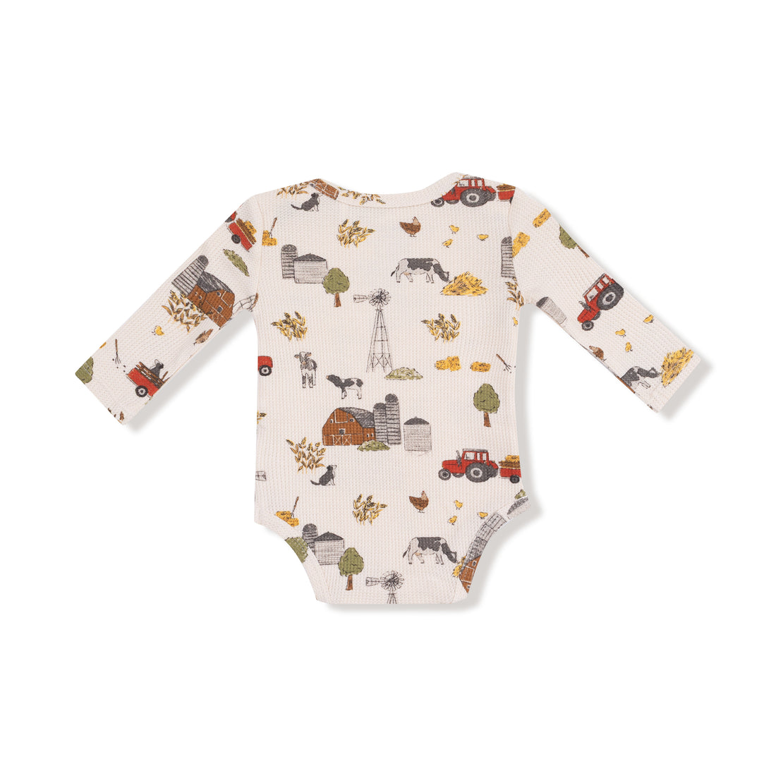Long Sleeve Bodysuit - Hay Farmer