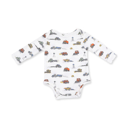 Farm Machines - Long Sleeve Bodysuit