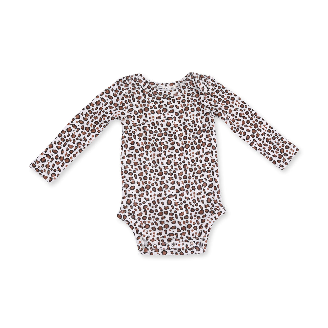 Leopard Rib - Bodysuit