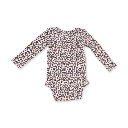 Leopard Rib - Bodysuit