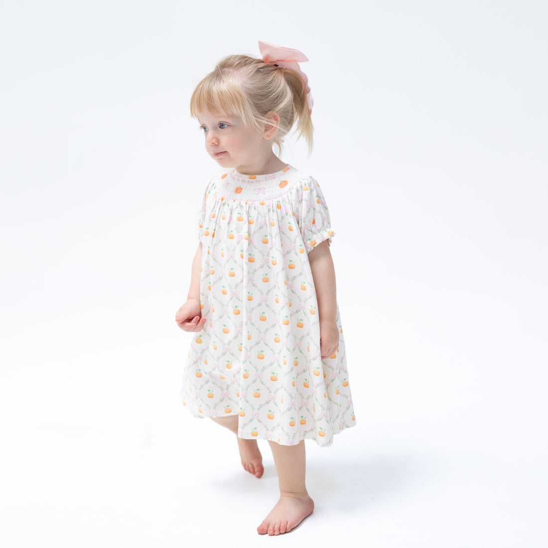 Pretty Pumpkin Dress and Bloomer