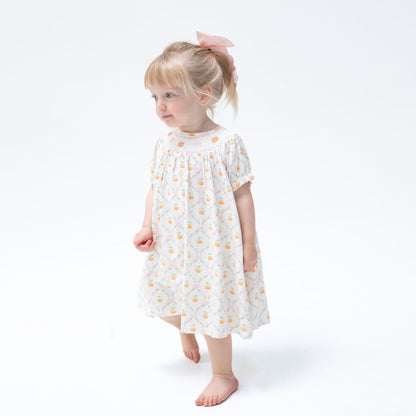 Pretty Pumpkin Dress and Bloomer