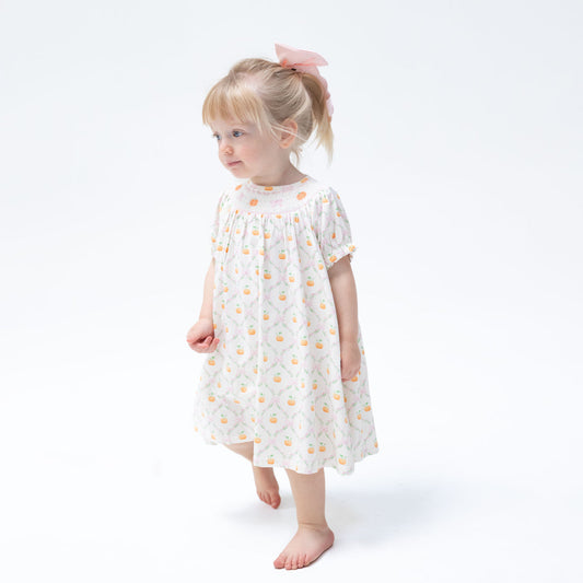 Pretty Pumpkin Dress and Bloomer