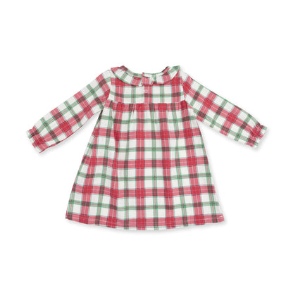 Holiday Plaid - Long Sleeve Gown