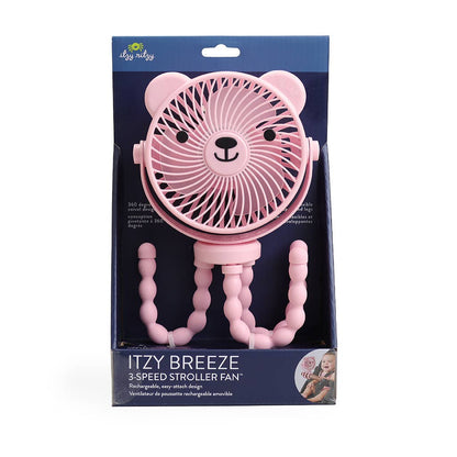 Itzy Breeze 3-Speed Stroller Fan™ (Pink)