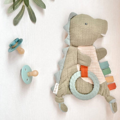 Dino Bitzy Crinkle™ Sensory Toy with Teether