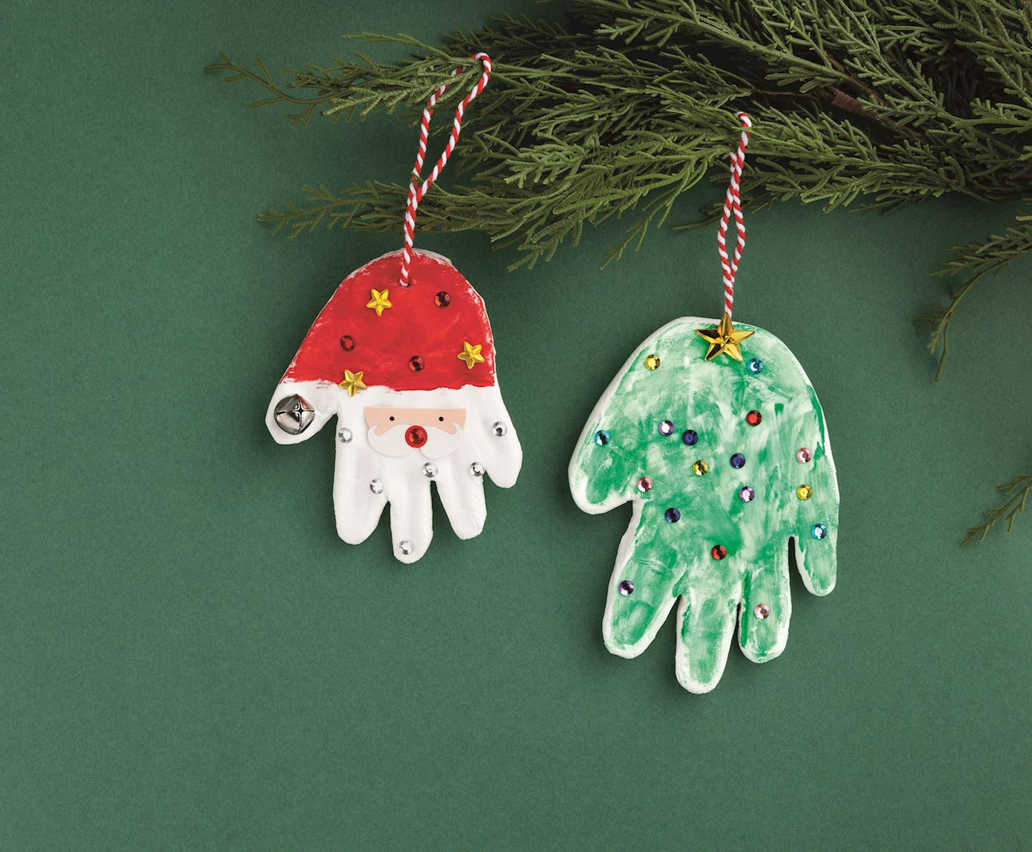 Christmas Handprint Ornament Kits