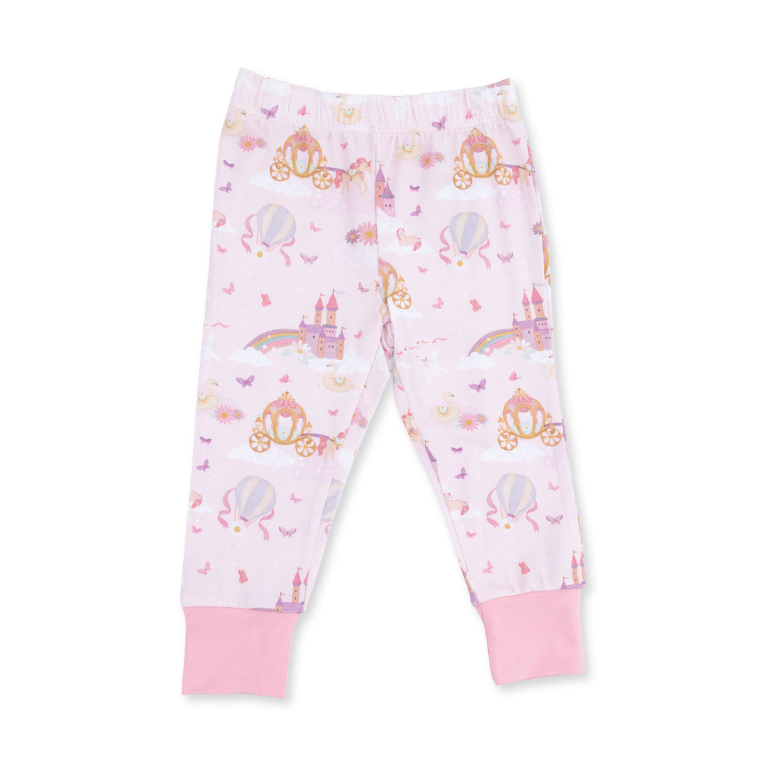 Princess Unicorns and Castle - Long Sleeve Loungewear Set