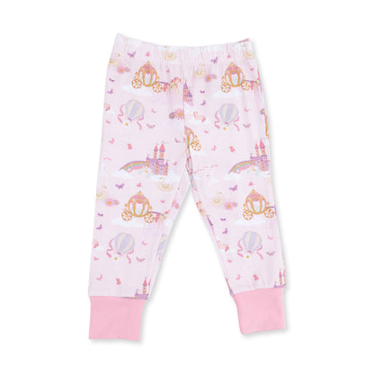 Princess Unicorns and Castle - Long Sleeve Loungewear Set