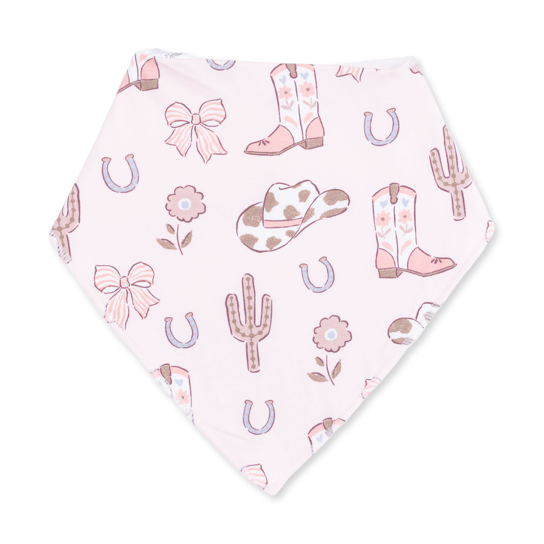 Cowgirl Boots and Bows - Bandana Bib