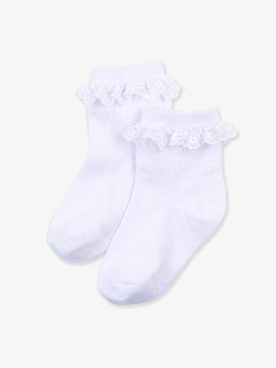 3-Pack Ruffle Ankle Socks