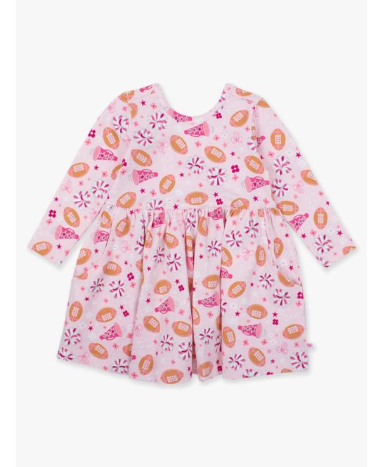 Spirit Squad Football L/S Twirl Dress