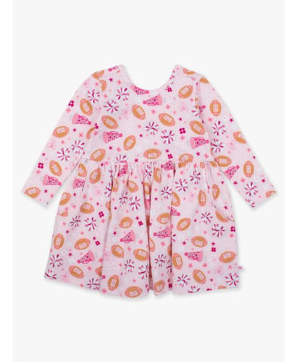 Spirit Squad Football L/S Twirl Dress
