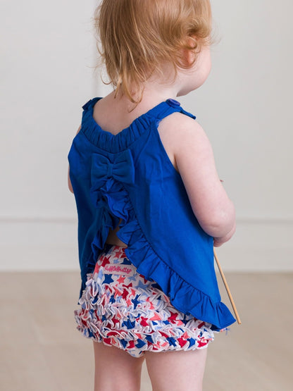 Star-Spangled Knit Swing Top and Bloomer