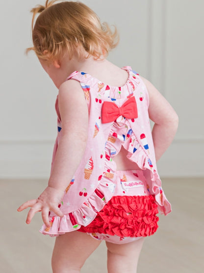 Sweet Freedom Knit Swing Top and Bloomer