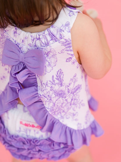 Wisteria Purple Swing Top and Bloomer