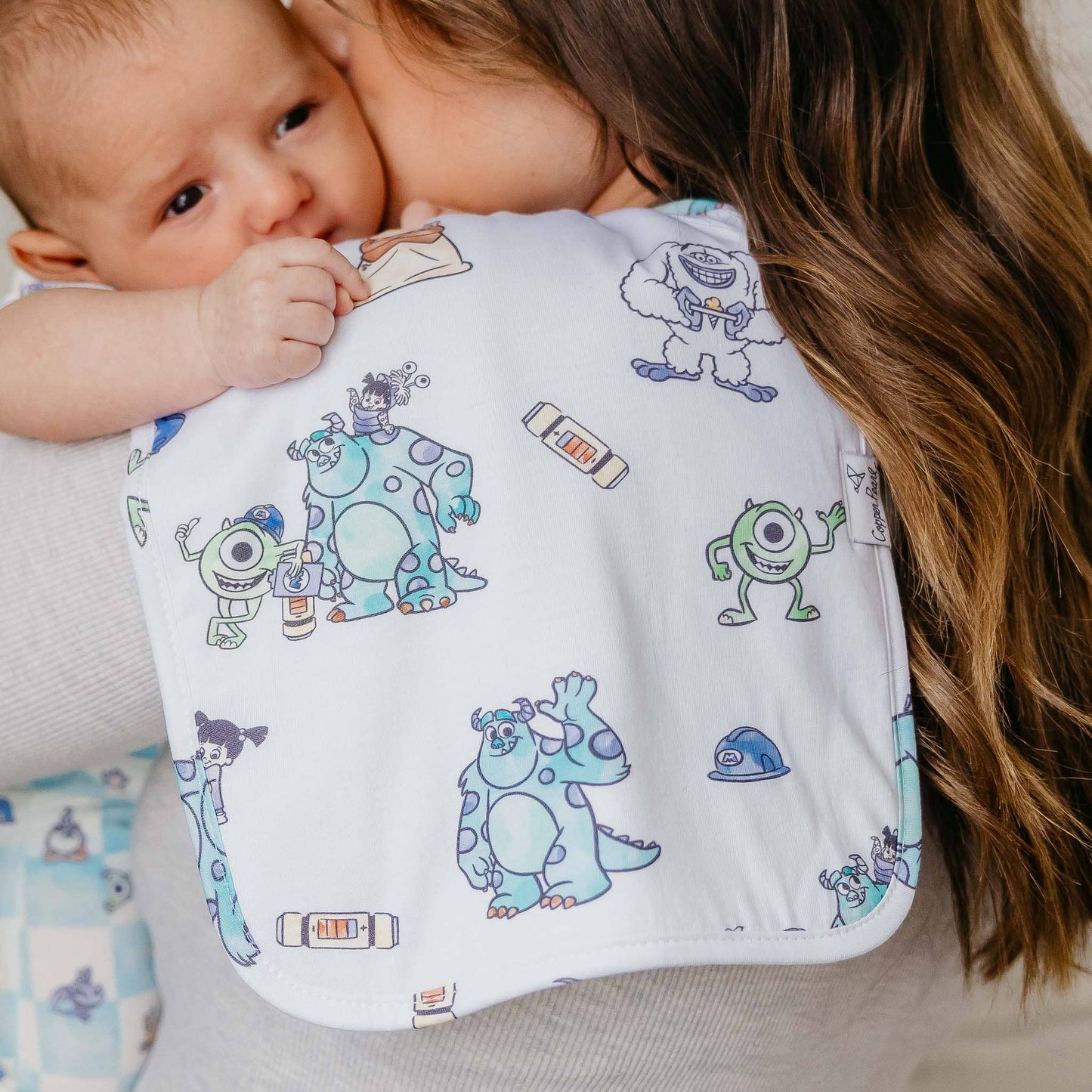 Burp Cloths - Monsters, Inc. Medley