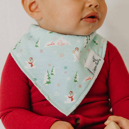 4 Pack Baby Bandana Bibs - Christmas Classics