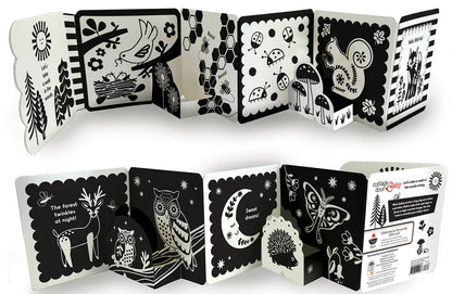 Look, Look, Baby! Forest High Contrast Black & White Book