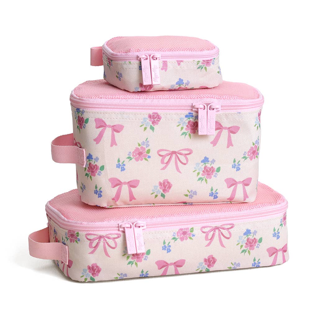 Ribbons + Roses Pack Like A Boss™ Packing Cubes
