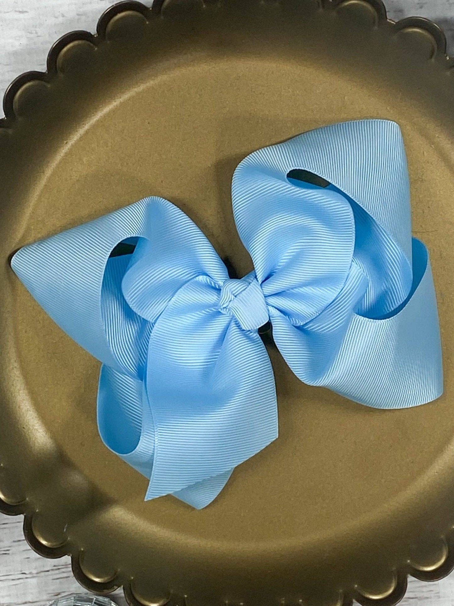 5.5" Oversize Grosgrain Hair Bow