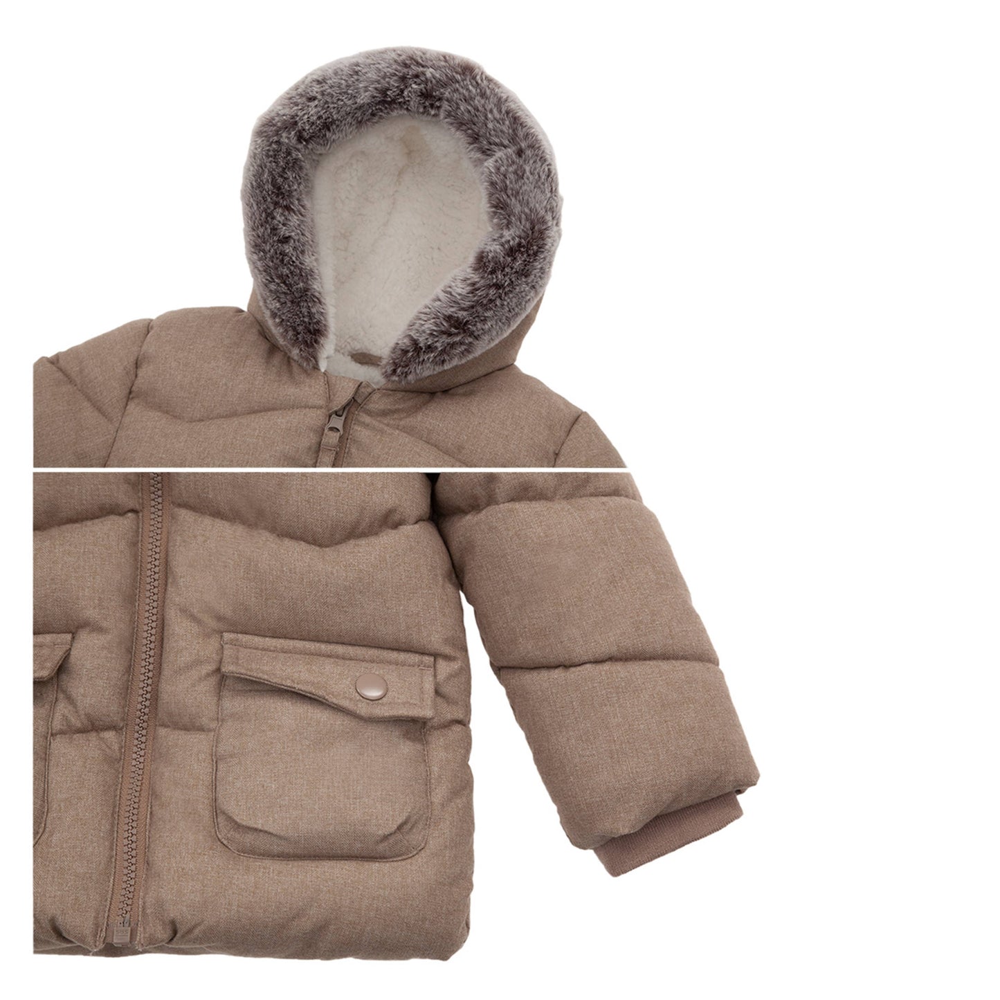 Baby Toddler Boys' Puffer Coat Infant Winter Jacket