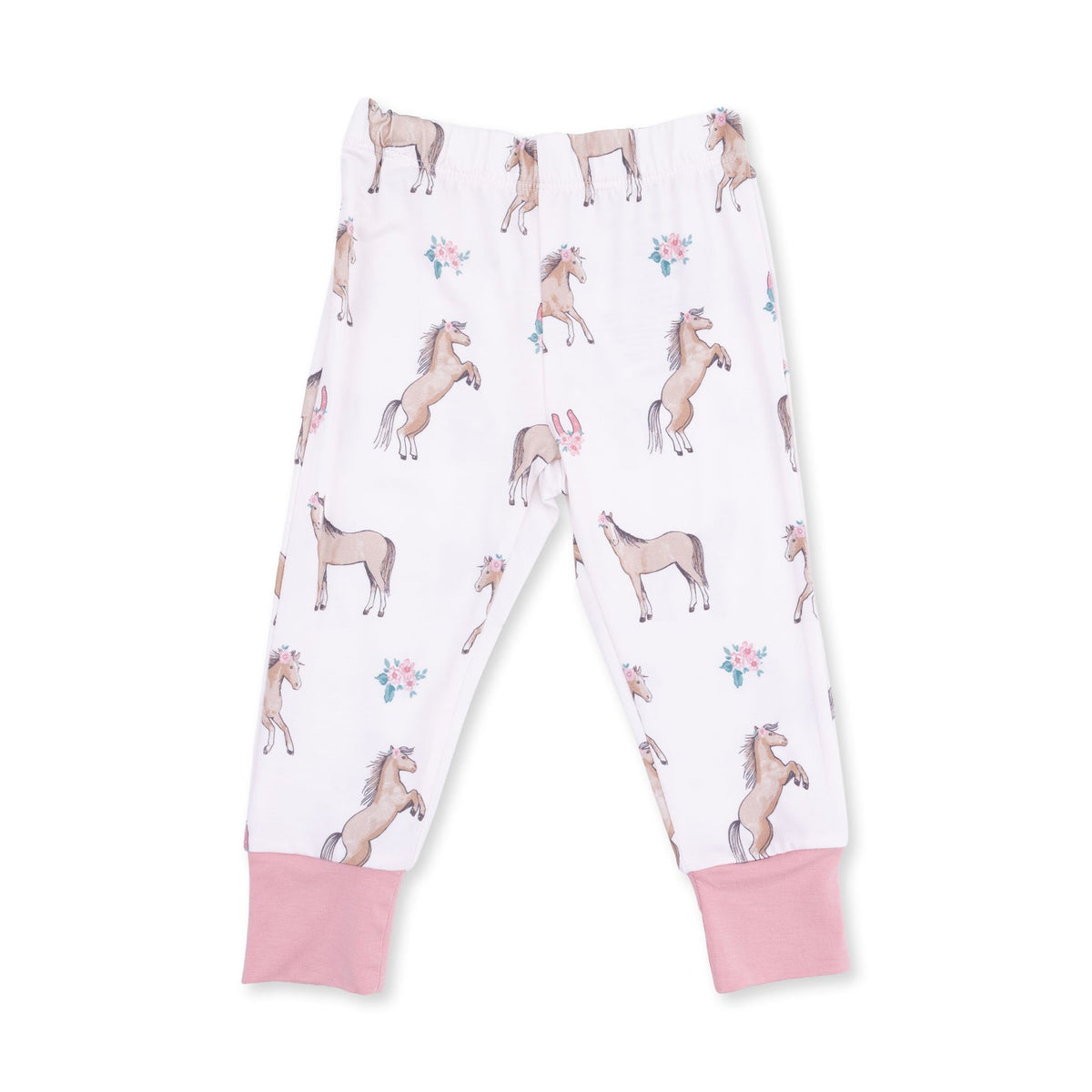 I Love Horses - Short Sleeve Loungewear Set