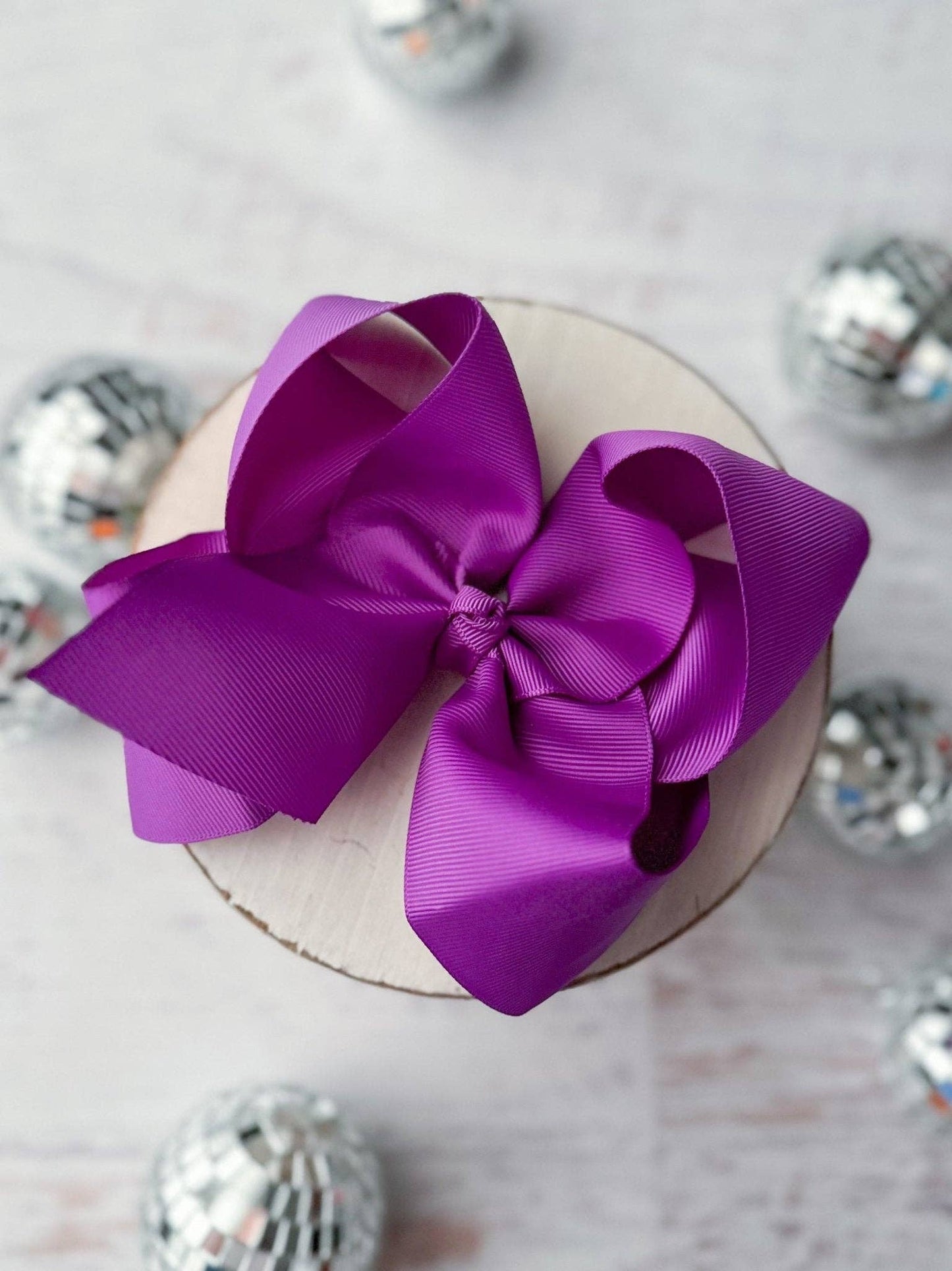 5.5" Oversize Grosgrain Hair Bow