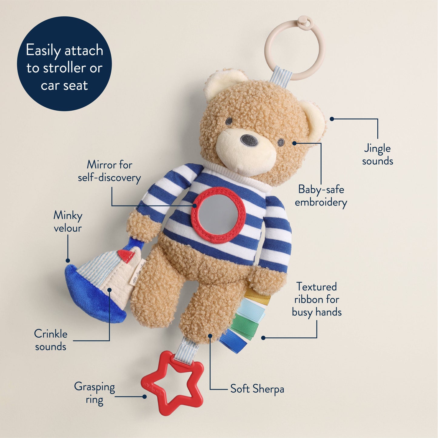 Bitzy Traveler™- Bear