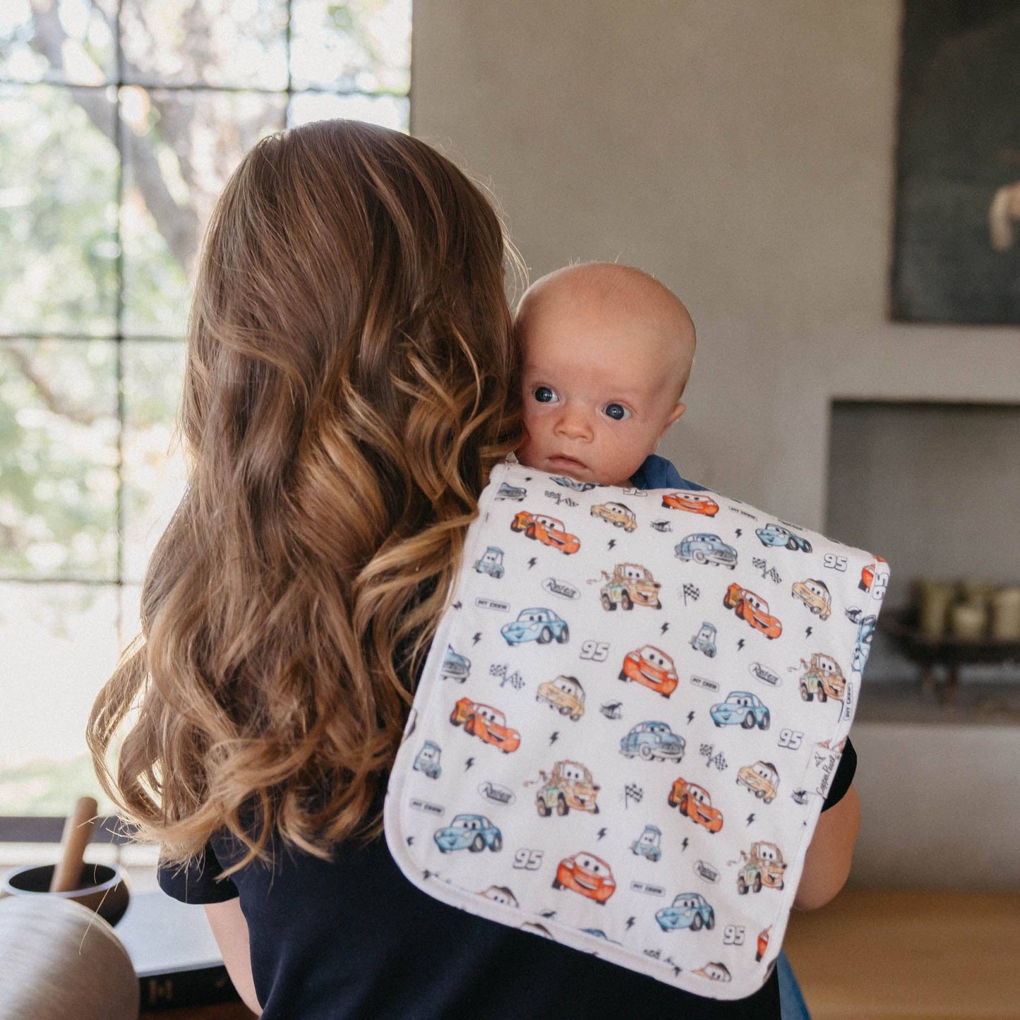 Burp Cloths - Disney Pixar Cars