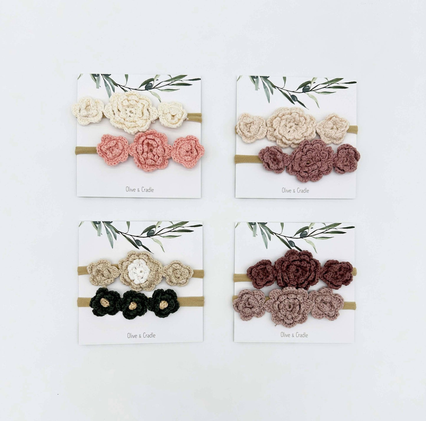 Crochet Flower Headband