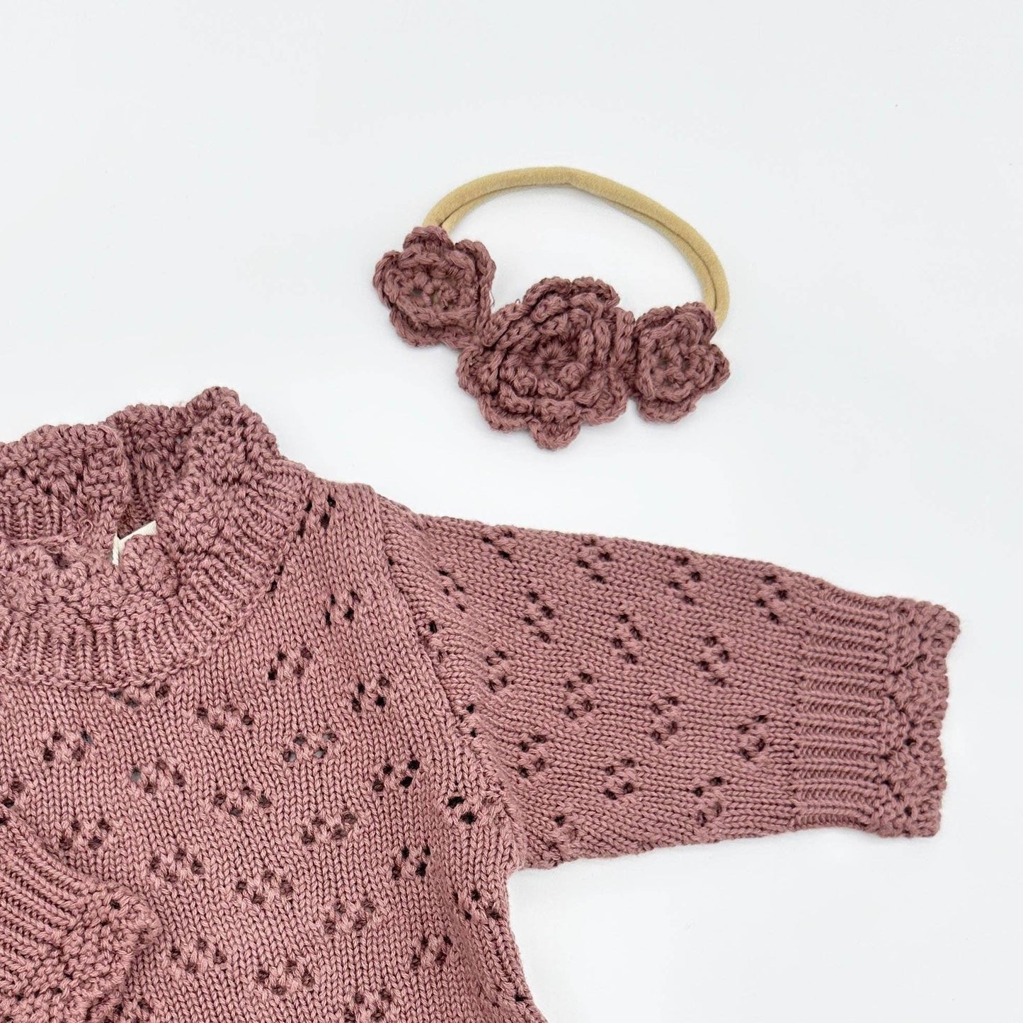 Crochet Flower Headband