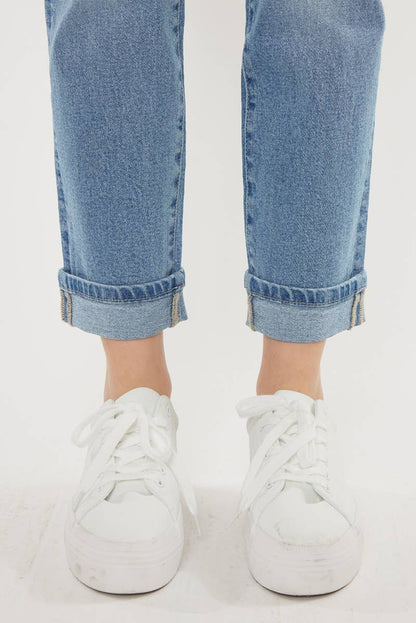 Kancan Yasmin Boyfriend Maternity Jean