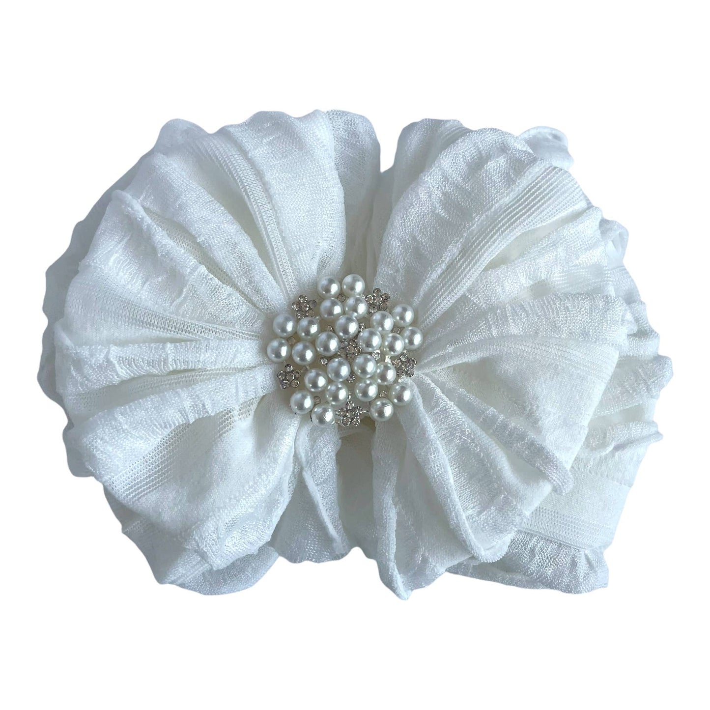 Pearl Ruffled Headband