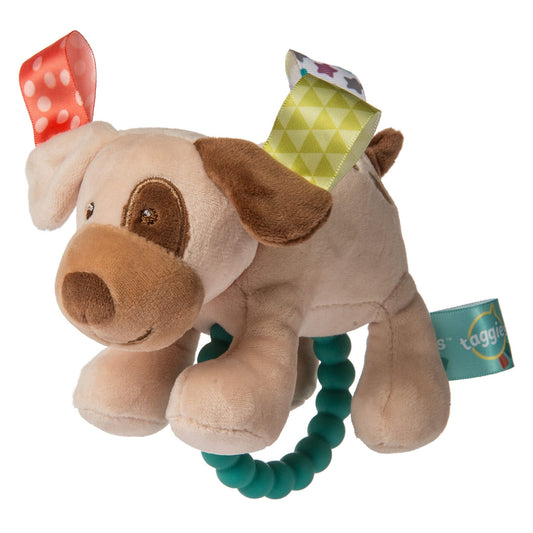 Taggies Teether Rattle Buddy Dog