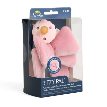 Bitzy Pal Natural Rubber Pacifier & Plush