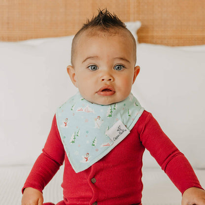 4 Pack Baby Bandana Bibs - Christmas Classics