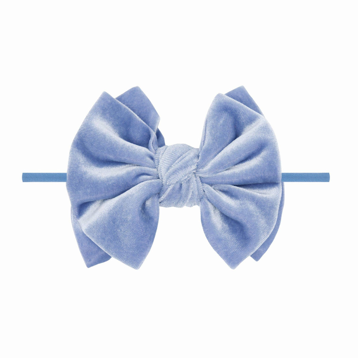 Baby Bling® Velvet FAB® Skinny soft headband with velvet bow