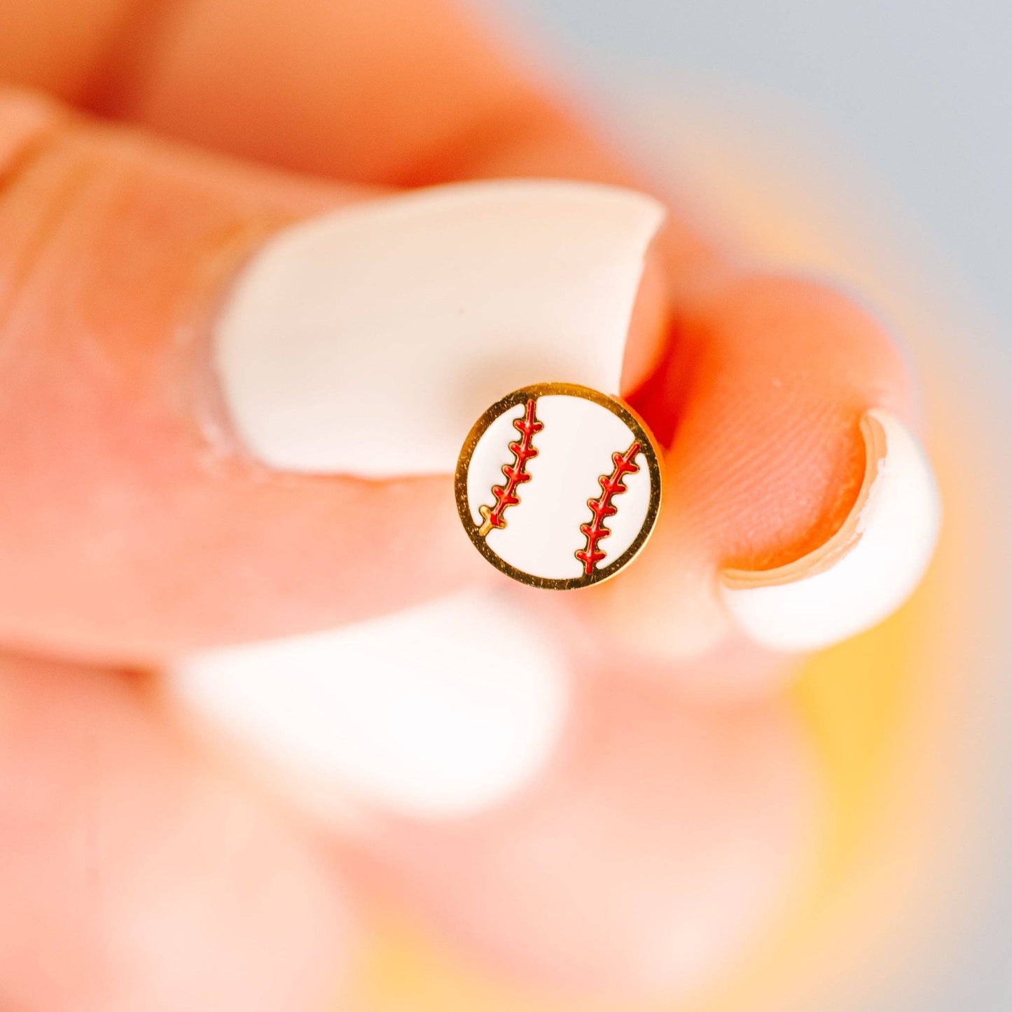 Baseball Earrings