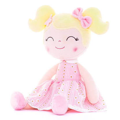 16" Keepsake Plush Doll - Pink Dress Blonde Hair