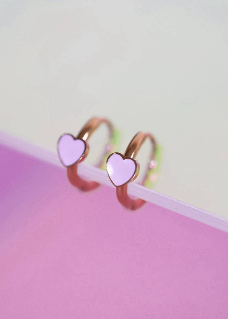 Pink Heart Huggies